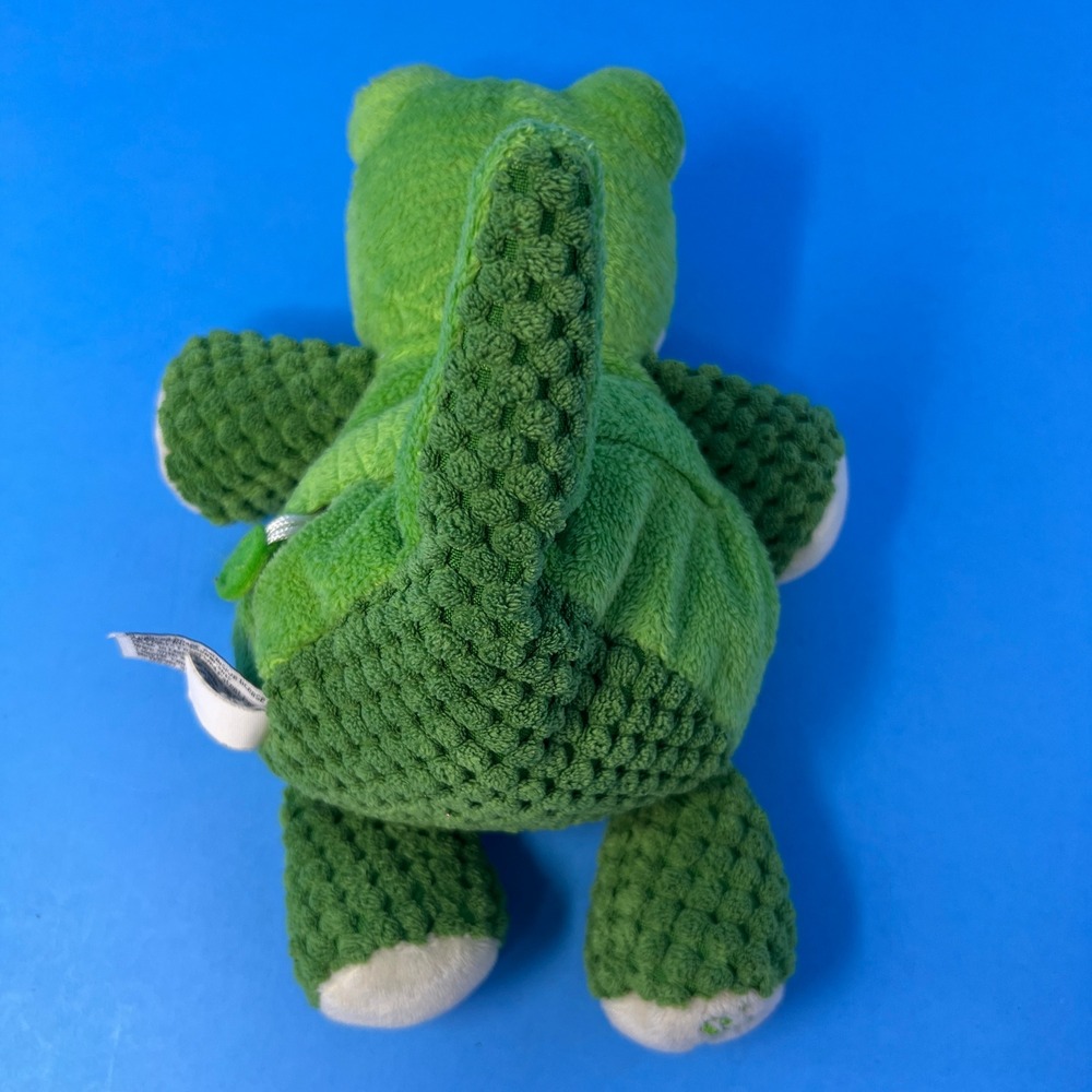 Scentsy Ribbert the Frog Plush 8 Inch Green Retired Scented Buddy Zipper Pouch - Picture 14 of 16